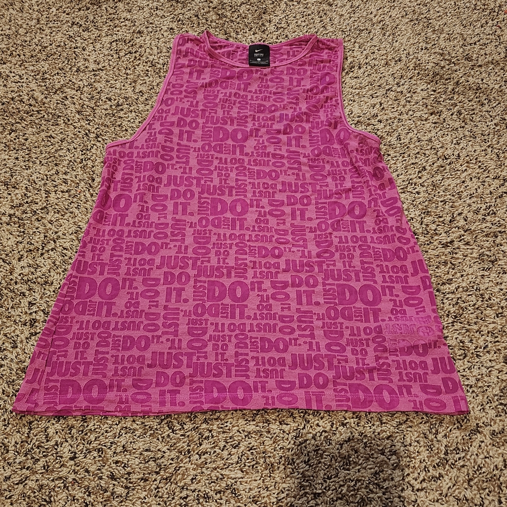 Nike Women's Pink Tank Top